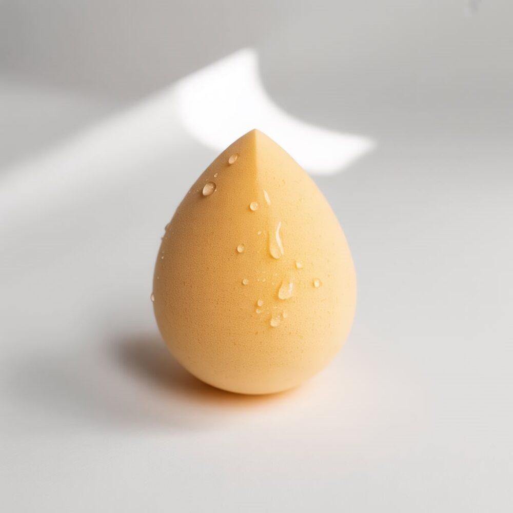 czysta gąbka do makijażu