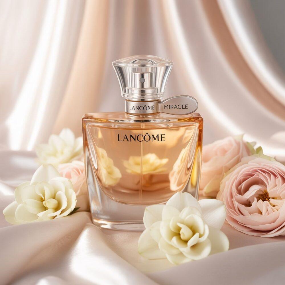 kwiatowa kompozycja z Lancome Miracle