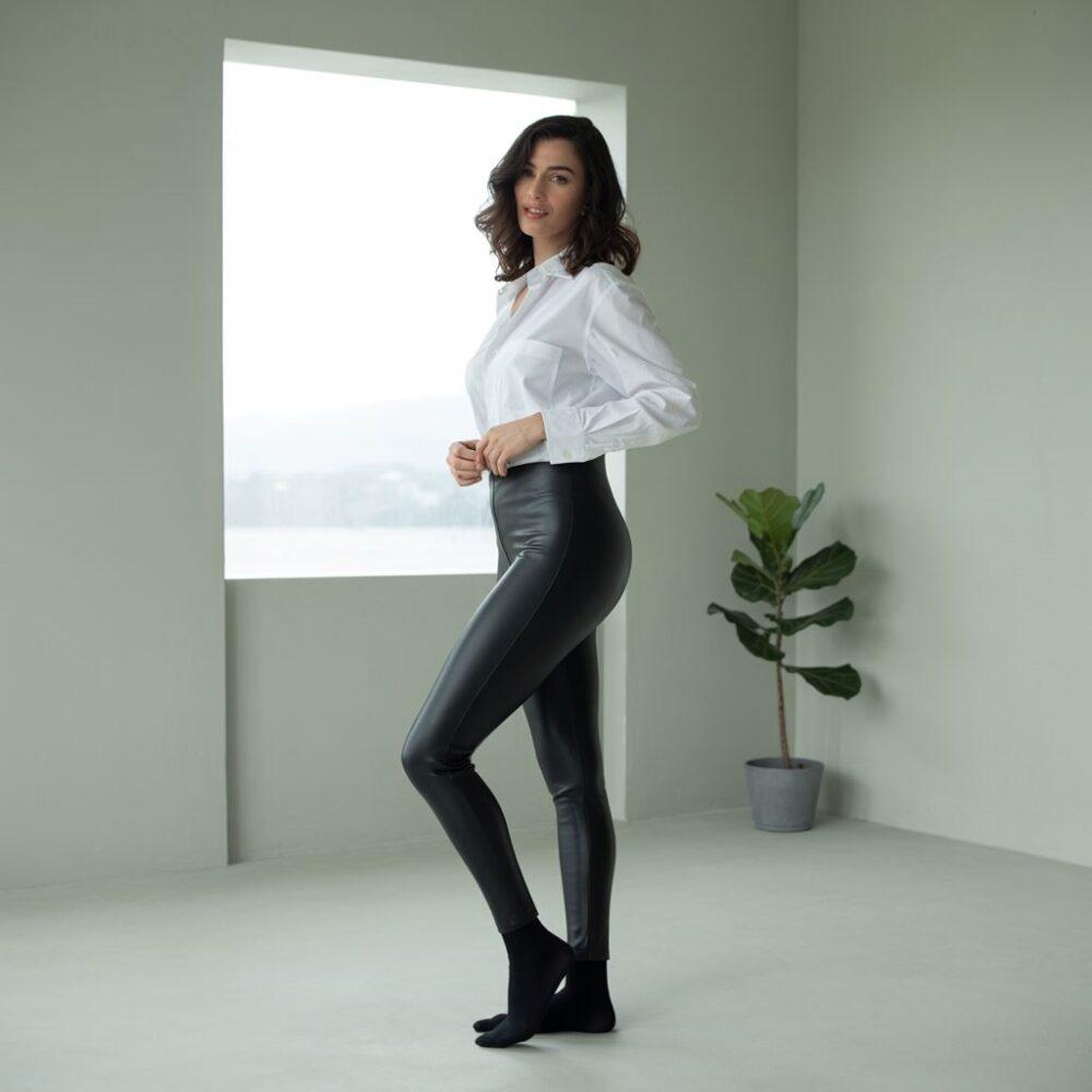modne legginsy na sylwetce