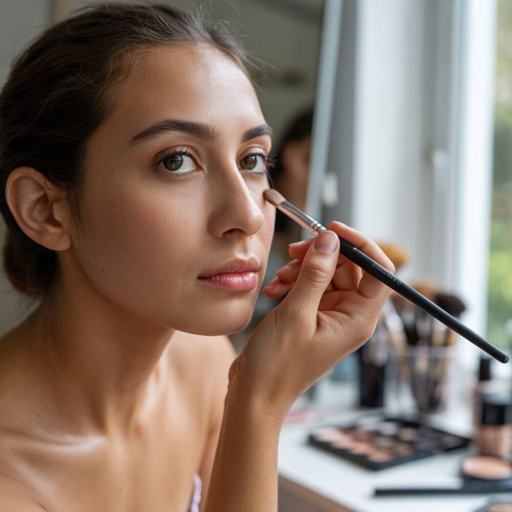 podkreślone kości policzkowe