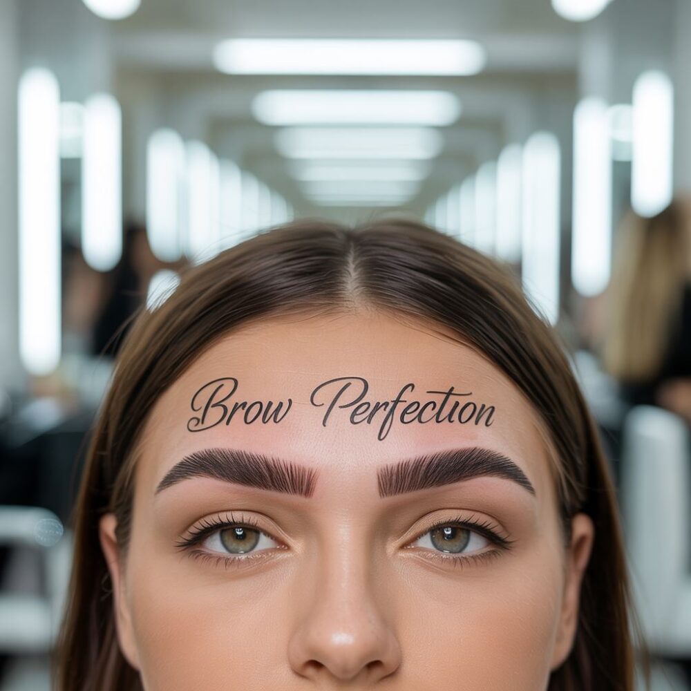 stylizacja brwi po laminacji