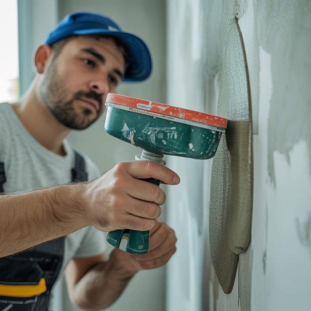 szpachlowanie ściany