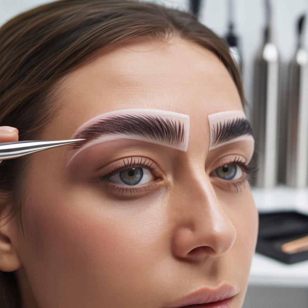 zabieg stylizacji brwi